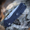 Buck Mini Range Trail Worn Elite 0790BKS2 with stonewashed CPM MagnaCut blade and tumbled black aluminum handle