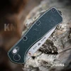 Buck Mini Range Trail Worn Elite 0790GRS2 with stonewashed CPM MagnaCut blade and tumbled green aluminum handle