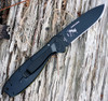 ESEE Zancudo Folding Knife (BRKR2ODB)- 2.94" Black D2 Drop Point Blade, OD Green Polymer Handle