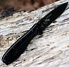 ESEE Zancudo Folding Knife (BRKR2B)- 2.94" Black D2 Drop Point Blade, Black Polymer Handle