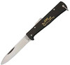 Mercator Black Cat Lockback, Stainless Steel Blade w/Black Metal Handles