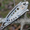 CRKT 5102N Snap Lock, 2.55" 420J2 SS, Plain Blade, 420J2 SS Handle