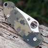 Spyderco Para 3 G-10 Digital Camouflage C223GPCMO, 2.95" CPM S45V Plain Blade