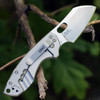 Compact CRKT Pilar 2.4 inch 8Cr13MoV steel EDC pocket knife.