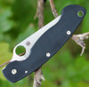 Spyderco Military Black G-10 Handle