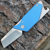 Kershaw 4036BLU Pub Blue showing the bottle opener and keyring attachment.