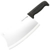 Cold Steel Commercial Series Cleaver (CS20VCLEZ) 9" 4116 Satin Cleaver Plain Blade, Black Kray-Ex Handle