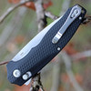 Benchmade Vect Axis Assist (495) 3.6" CPM-S30V Spear Point Satin Plain Blade, Black Contoured G-10 Handle