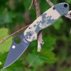 Spyderco Para 3 G-10 Digital Camouflage C223GPCMOBK, 2.95" CPM S45V  Black Plain Blade