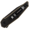 Kershaw Fraxion Carbon Fiber, G-10 (2.75" Blackwash 8Cr13MoV) 1160TANBW