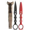 Benchmade SOCP Dagger, 176BKSN, 3.22 in. 440C Steel , Black Plain Blade, Desert Sand Sheath