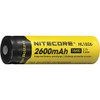 NiteCore 18650 Battery, 2600mAH