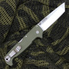 Cold Steel 62LA SR1 Tanto, 4" CPM-S35VN Plain Blade, OD Green G-10 Handle
