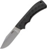 SOG ACE1001CP Ace Fixed Blade, 3.8" 7Cr17MoV Stonewash Clip Point Plain Blade, Black TPR Handle