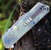 Artisan Littoral ATZ1703PCG , 3.54 in. D2 Plain Blade, Camo G10 Handle