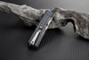 Artisan Littoral ATZ1703PCF, 3.54 in. S35VN Plain Blade, Carbon Fiber Handle