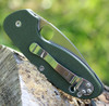 Spyderco Efficient liner lock folding knife green