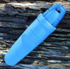 Mora Eldris, 4.3" 12C27 Plain Blade, Blue Polymer Handle