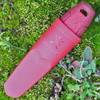 Mora Eldris Kit, 4.3" 12C27 Plain Blade, Red Polymer Handle
