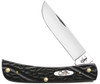 Case 18229 Sod Buster Jr., Rough Black Synthetic Handle (6137 SS)