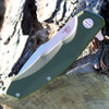 Bestech G04B Warwolf, 3.5" D2 Plain Blade, OD Green G-10 Handle