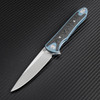 Artisan ATZ1707GGN Shark, 3.94" S35VN Plain Blade, Green Titanium Handle