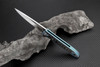 Artisan ATZ1707GGN Shark, 3.94" S35VN Plain Blade, Green Titanium Handle