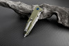 Artisan Predator ATZ1706PGN, 3.74" D2 Steel, OD Green G-10 Handle