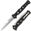 Cold Steel 10AA Counter Point XL, 6" AUS-10A Plain Blade, Black Griv-Ex Handle