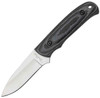 Benchmark Fixed Blade, 3 1/4" Stainless blade. Full tang. Black micarta handles