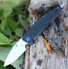 Artisan Predator ATZ1706PBK, 3.74" D2 Steel, Black G-10 Handle