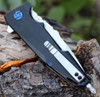 Artisan Predator ATZ1706PBK, 3.74" D2 Steel, Black G-10 Handle