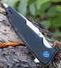 Artisan Predator ATZ1706PBK, 3.74" D2 Steel, Black G-10 Handle