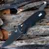 Benchmade Auto Triage 9170BK, 3.58 in. N680 Stainless Blade, Aluminum and G10 Handle, Black Plain Edge