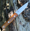 Bark River 023MNC Ultra-Lite Bushcrafter, 3.25" CPM 3V Plain Blade, Natural Canvas Micarta Handle