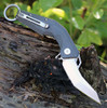 Artisan Cobra ATZ1811GGYM, 3.15" M390 Plain Blade, Gray Carbon Fiber Handle