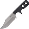 Cold Steel 49HCF Mini Tac Bowie, 3.6" 8Cr13MoV Plain Blade, Black Griv-Ex™ Handle