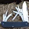 Ruike L41-B Criterion Collection, 3.35" 12C27 Plain Blade, Black G-10 Handle