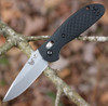 Benchmade Mini Griptilian 556-S30V folding knife 2.91 inch S30V Drop Point blade