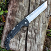 Cold Steel Voyager XL 29AXTS, 5 1/2" Tanto AUS-10A Stonewash Blade, Black Griv-Ex Handle-Coming Soon
