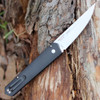 Boker Plus Kwaiken Automatic (06EX291) 3.5" 154CM Stonewashed Straight Back Plain Blade, Black Aluminum Handle with Push Button Open