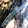 Artisan Interceptor   ATZ1812PSGN, 3.54" D2 Tanto Blade, Green G10 Handle
