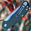 Steel Will Cutjack C22-1OD Flipper 3.5" D2 Drop Point Blade, OD Green FRN Handles