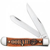 Case 13189 Trapper Gift Set, USMC Natural Bone w/Cinnamon Color Wash (6254 SS)