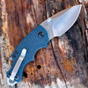Kershaw Shuffle Linerlock , 2.5" Stonewash 8Cr13MoV Blade, Navy Textured Nylon Handle