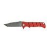 Bubba Sculpin Pocket Knife CLFK, 4" High Carbon SS Blade, Red G-20 Handle