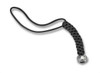 Spyderco round pewter bead lanyard black paracord