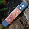 Pro-Tech Godson Custom Automatic Maple Burl (3.15" Chad Nichlos Ladder Damascus) 706-DAM-Ladder