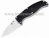 Spyderco Enuff FB31PBK Leaf Blade, VG-10 Steel, Plain Edge