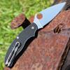 Spyderco UK Penknife - Blk G10 (2.93" Satin CTS BD1N) C94PBK